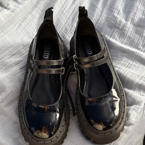 Black Patent Leather RAID Mary Jane’s